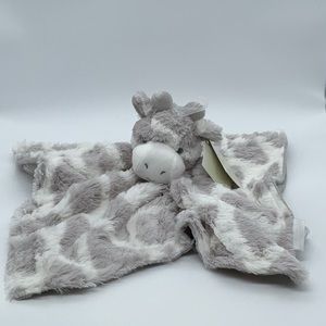 Elegant Baby Blanket Giraffe grey